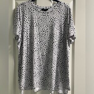 Alfani leopard print top